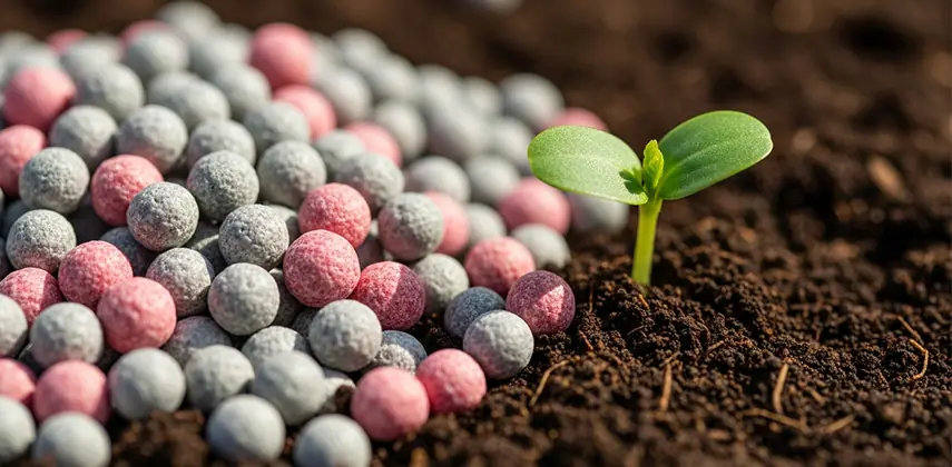 Tarımda kullanılan yavaş salınımlı granül gübreler ve toprak